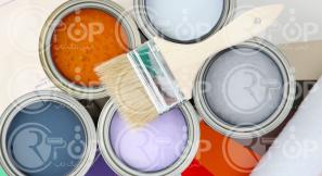 فروشنده رنگ ترافیکی سفید گرم